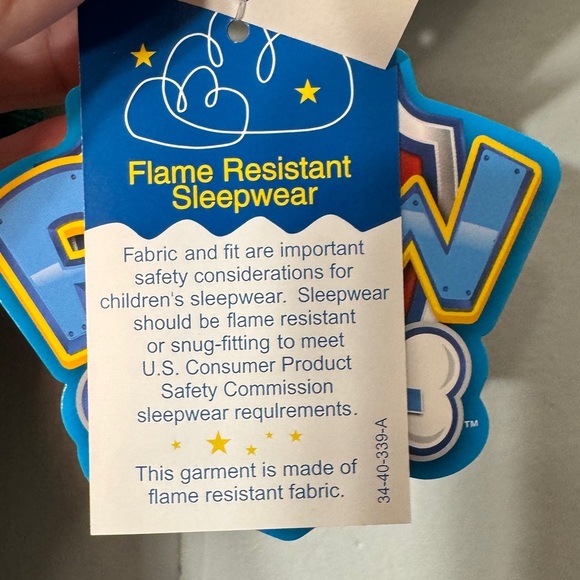 Paw Patrol Dino Rescue Fleece PJ Set NWT Nickelodeon Flame Resistant Sleep 2T - Picture 5 of 11